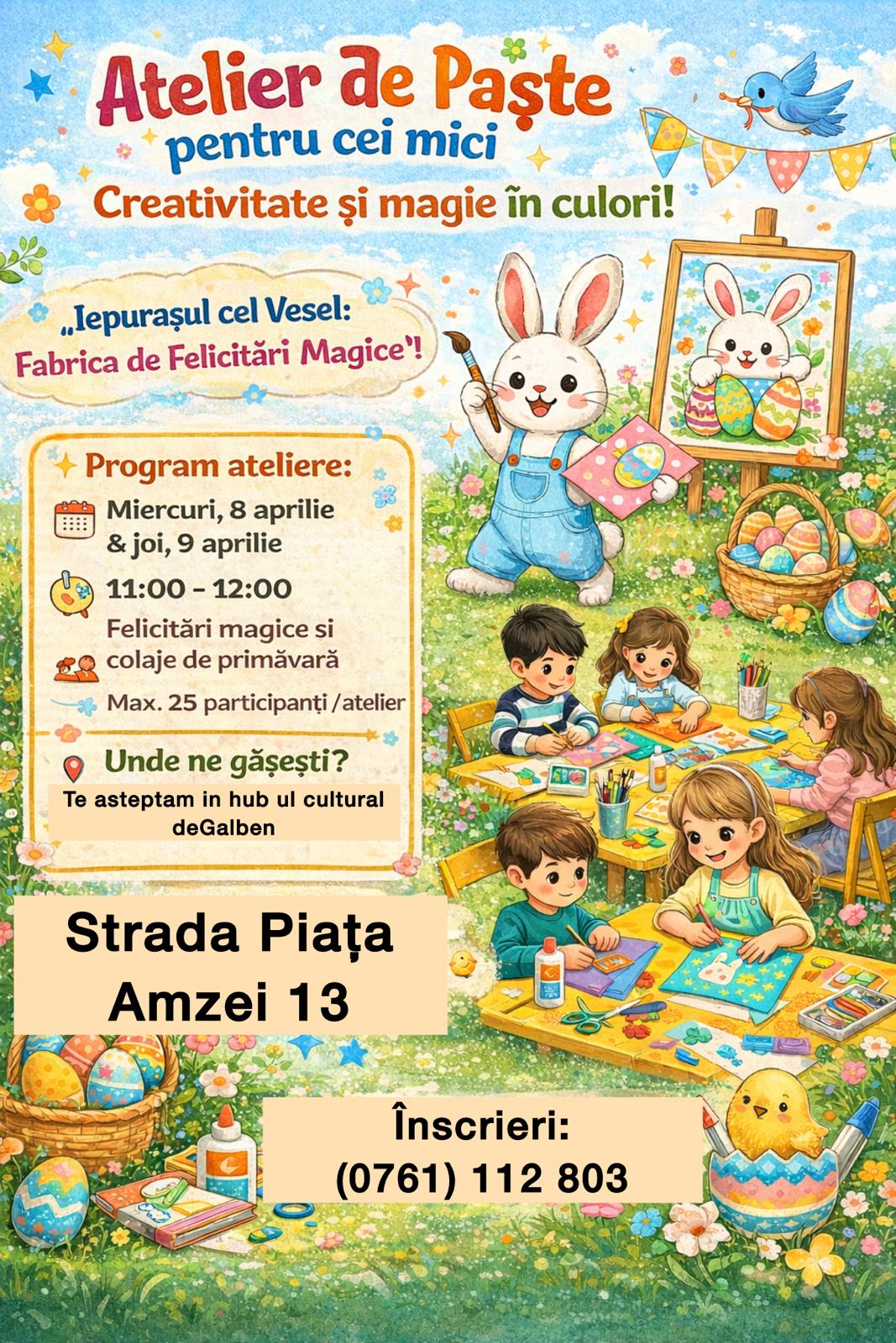 Atelier de Paște pentru cei mici